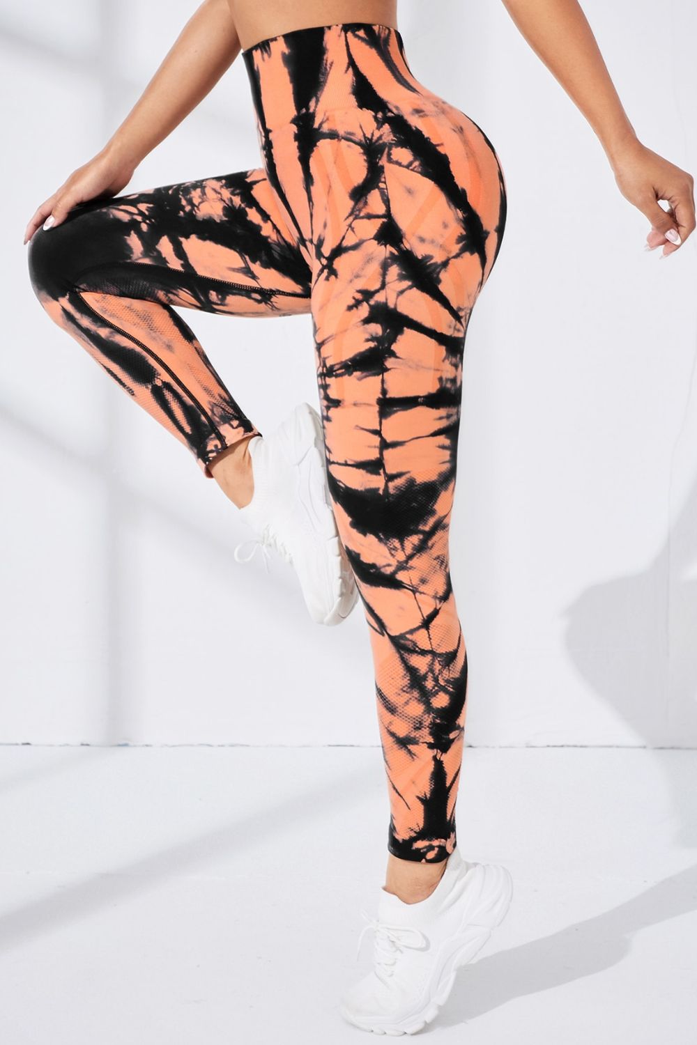 Vitality Sculpt Wide Waistband High-Rise Leggings - Corral