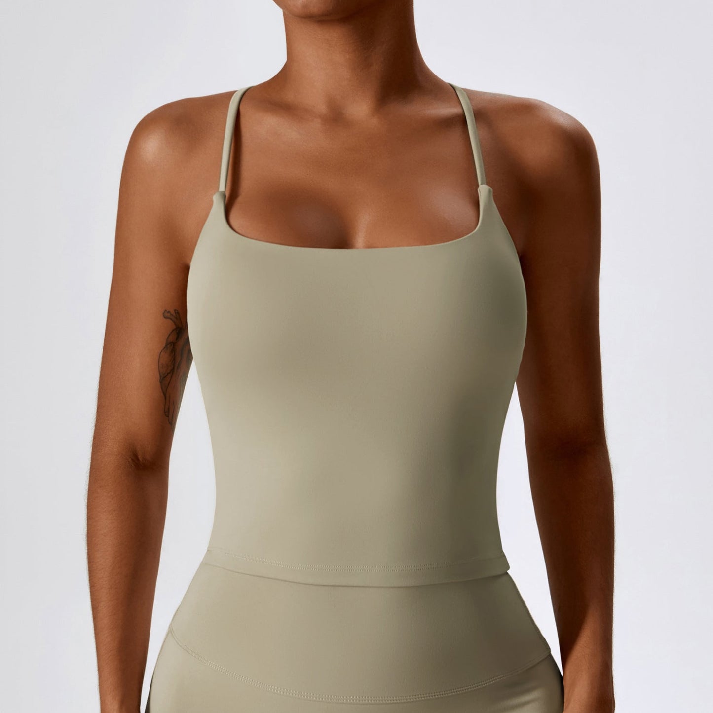 The Beauty Active Tank-Advanced Black