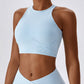 Fits Like A Glove  Sports Bra- Sky Blue