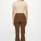 Asana Luxe High-Waist Flare Cargos