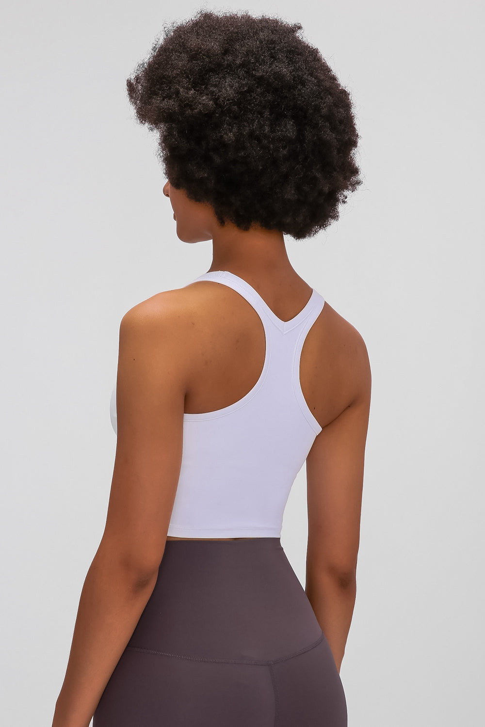 The Sky's The Limit Racer Back Top- Matcha Green