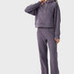 Elevate Lounge High-Rise Fleece Straight Leg Sweats - Biege