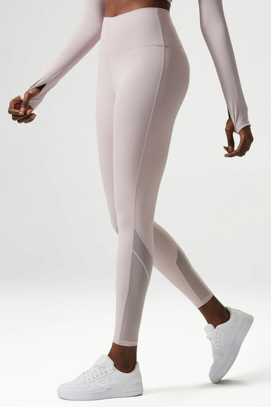 Different Type Of Stretchy High Waist Leggings - White