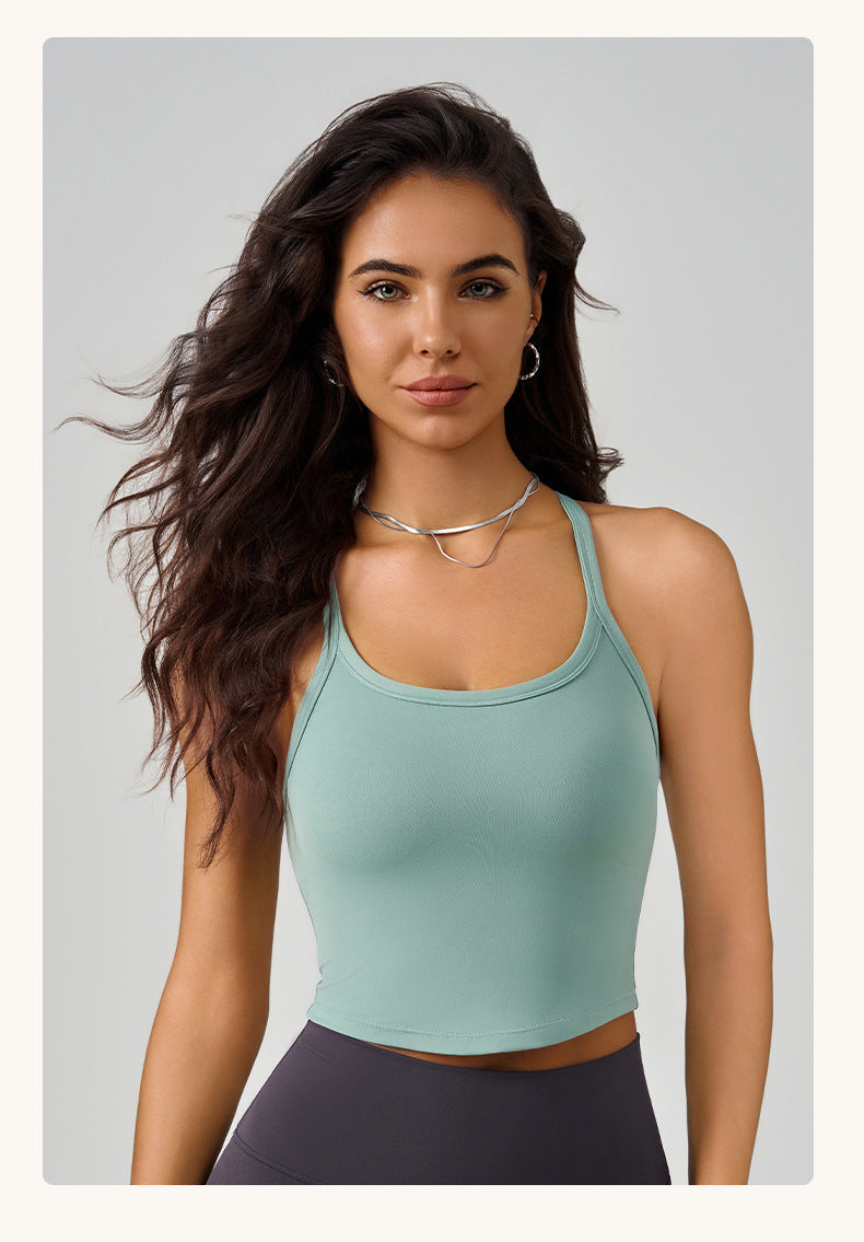 EternaForm Spaghetti Strap Fitness Top