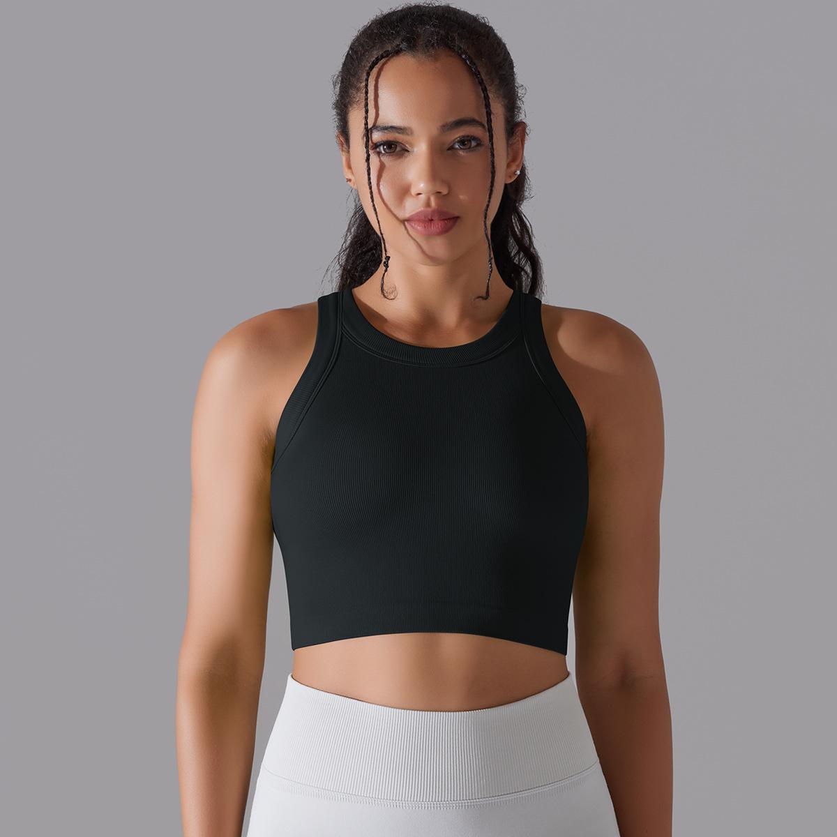 SculptFlex Ribbed Yoga Tank