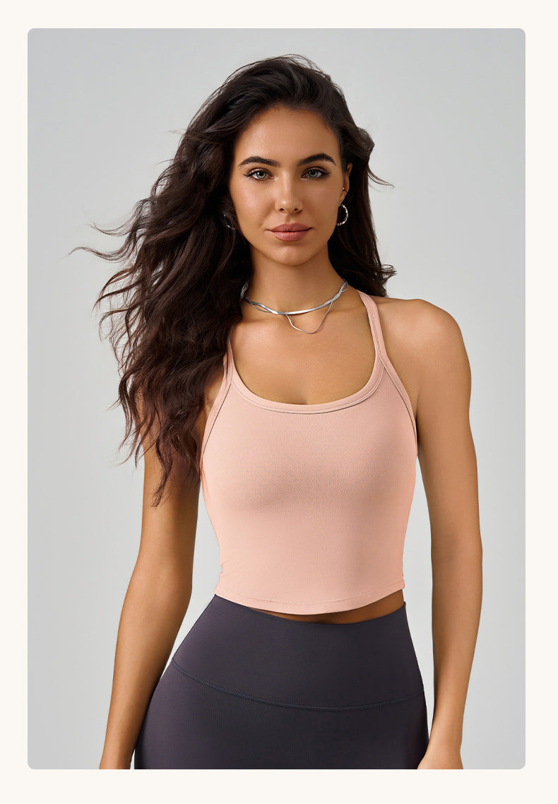 EternaForm Spaghetti Strap Fitness Top