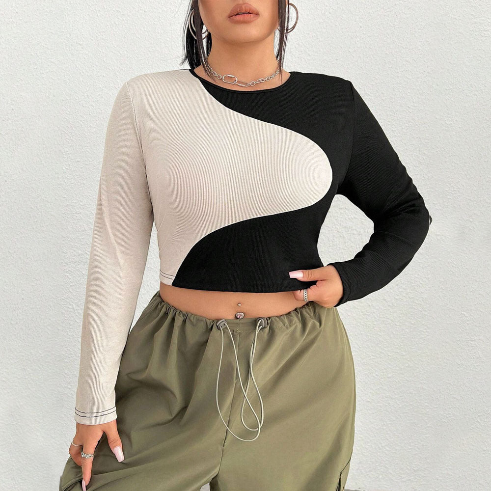 Ying To My Yang Cropped Long Sleeve