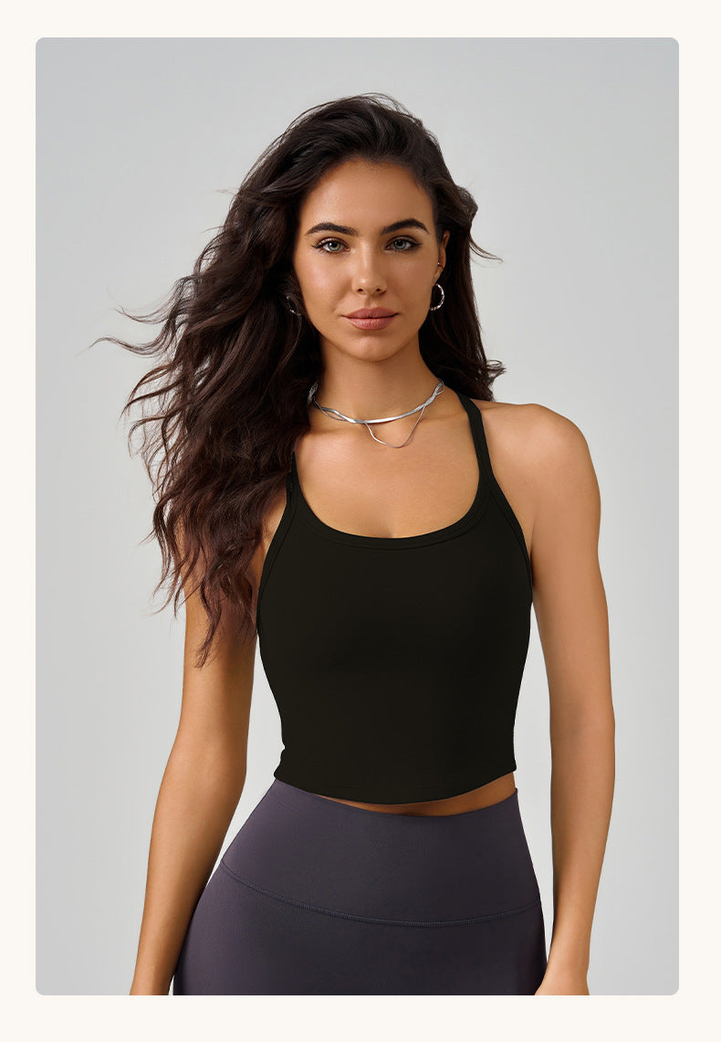 EternaForm Spaghetti Strap Fitness Top