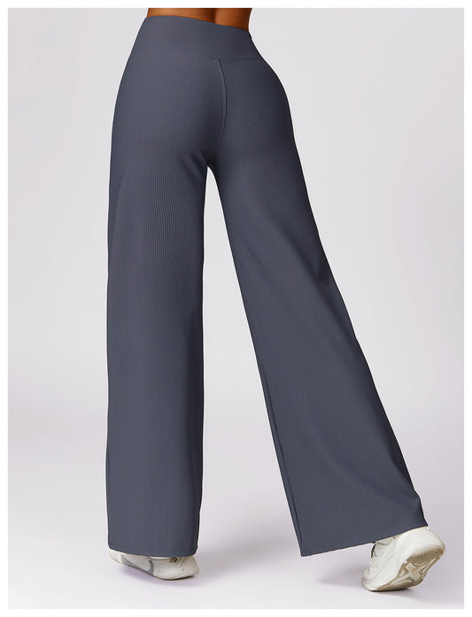 NovuFuture Thread High Waist Pant - Blue Gray