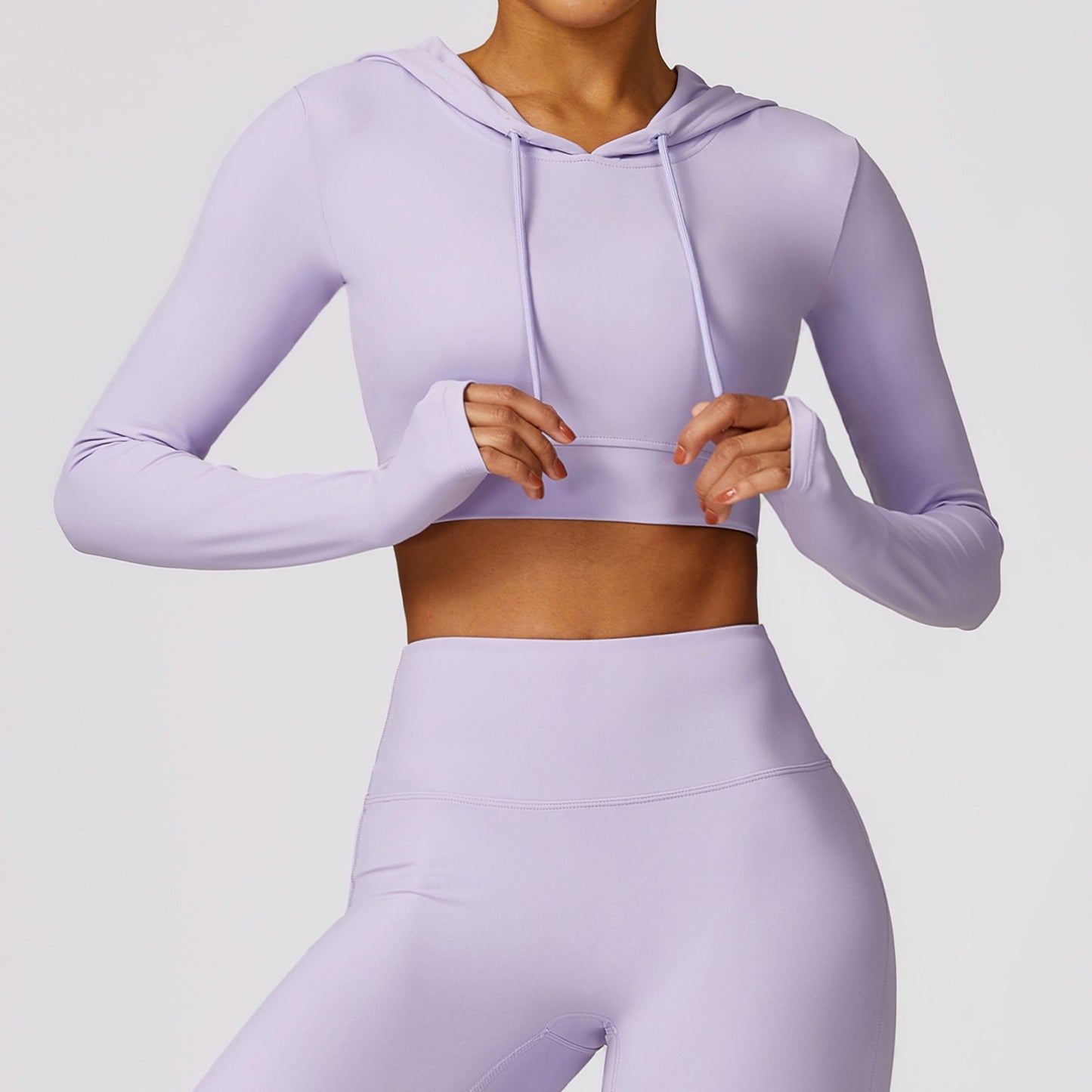 Its Novu Hooded Cropped Top