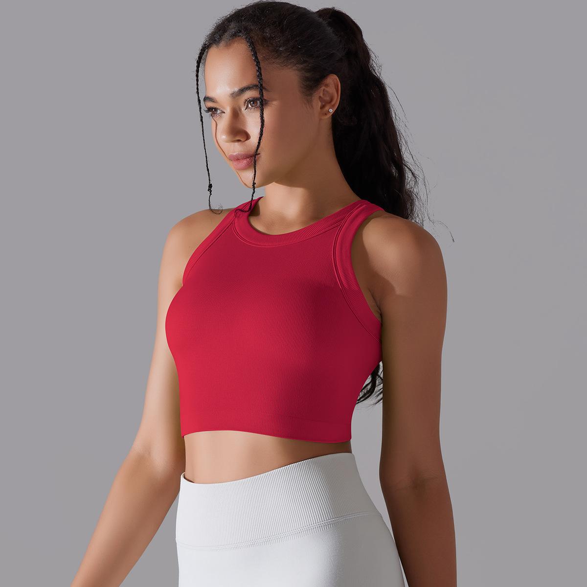 SculptFlex Ribbed Yoga Tank