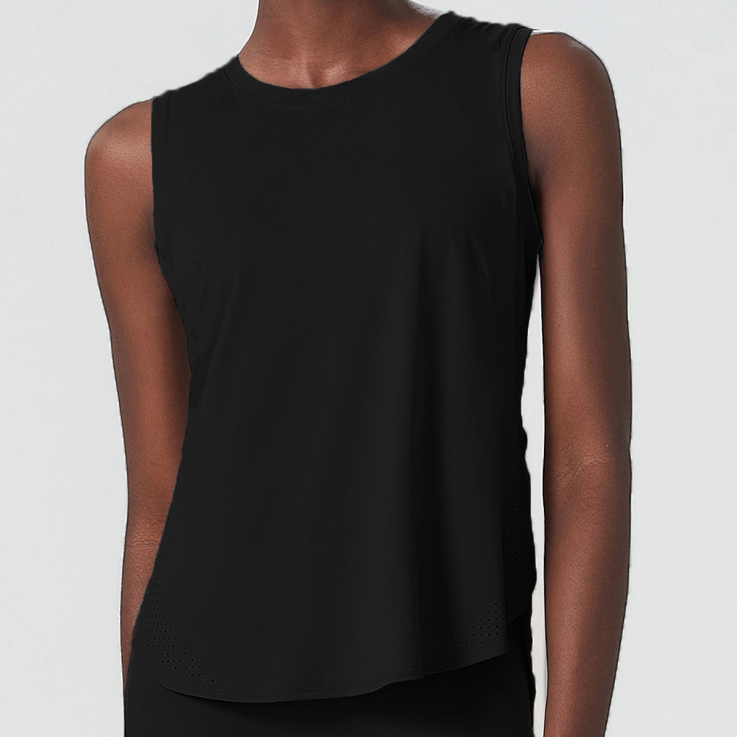 Cold Cover Yoga Top - Milk Oats