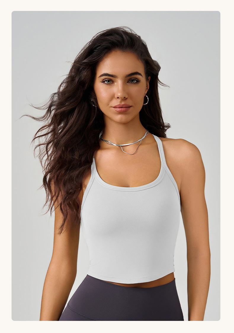 EternaForm Spaghetti Strap Fitness Top