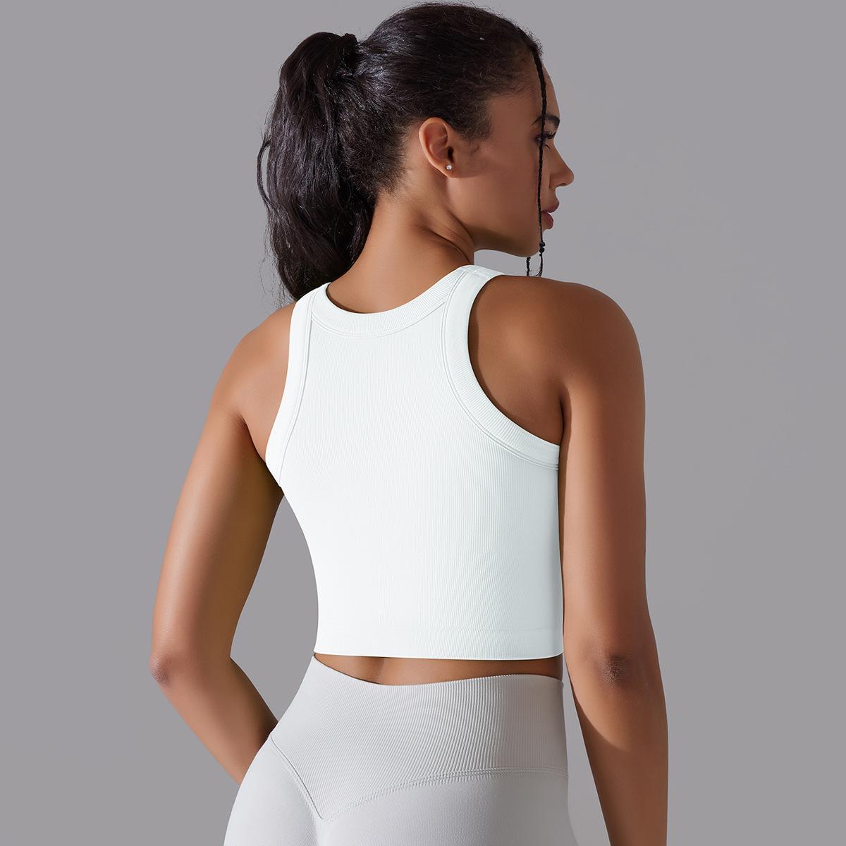 SculptFlex Ribbed Yoga Tank