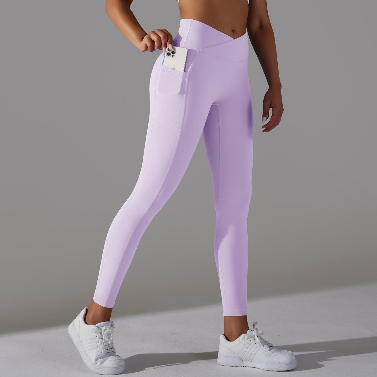 Nothing Else Matters Cross Waist Yoga Pants