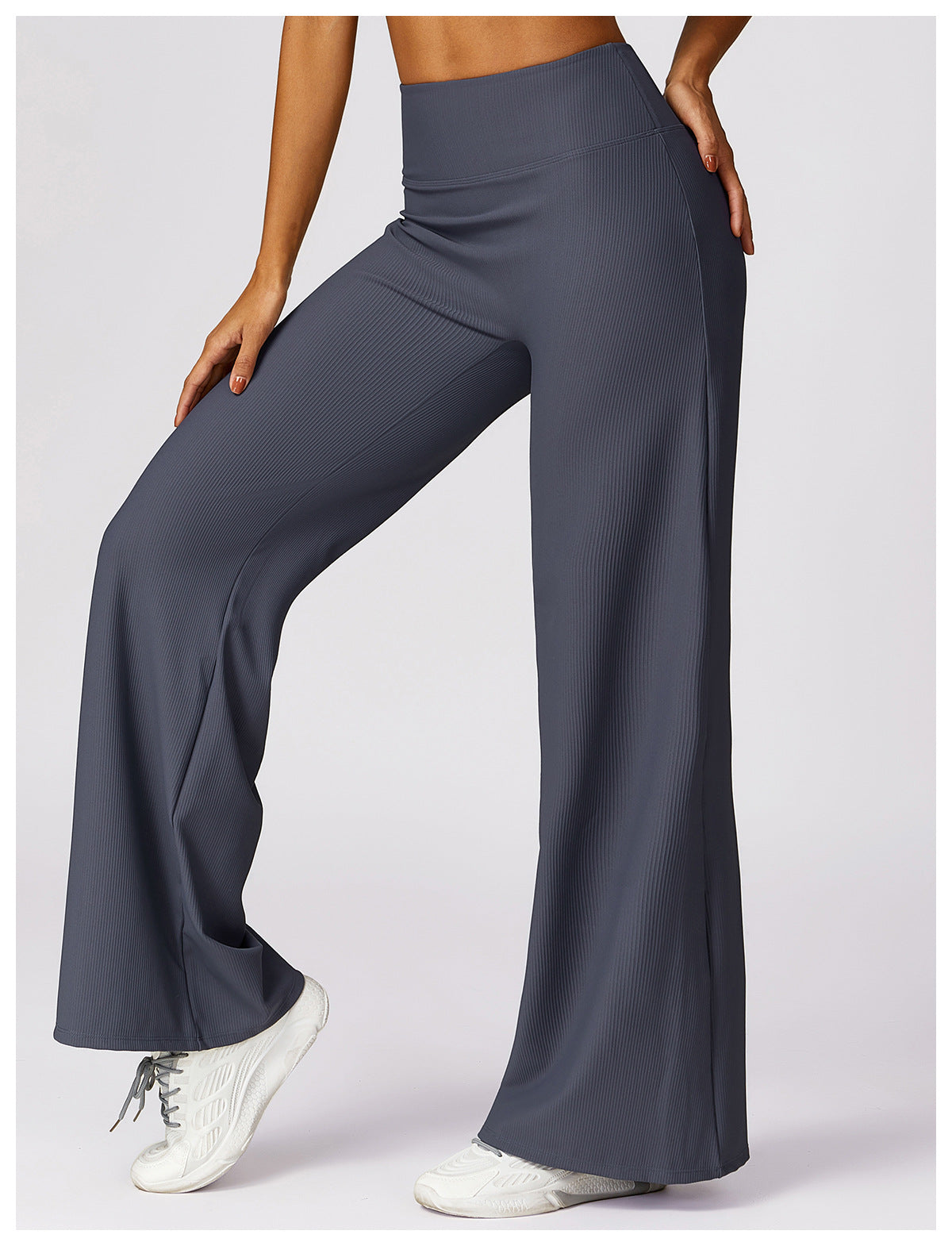 NovuFuture Thread High Waist Pant - Blue Gray