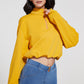 Flex and Flow Zippered Pullover - Turmeric