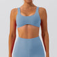 Feel Like Success Sports Bra - The Blue Gray