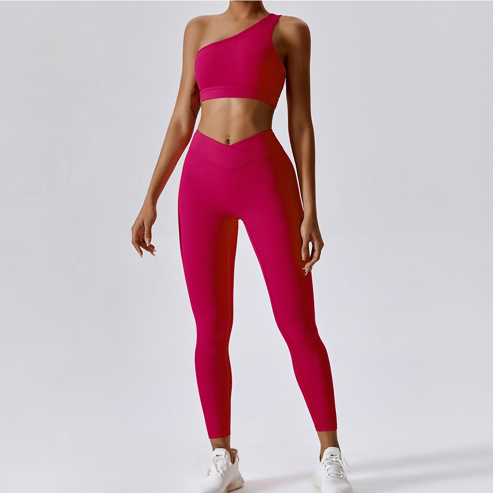 Novu Ribbed Athleisure Set