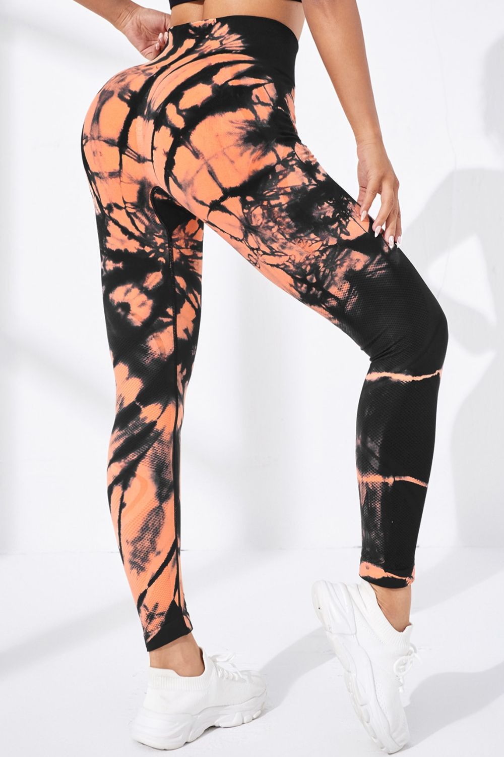 Vitality Sculpt Wide Waistband High-Rise Leggings - Corral