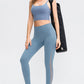 Evolve Essential High-Rise Wide Waistband Leggings - Deep Teal