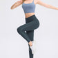 Evolve Essential High-Rise Wide Waistband Leggings - Deep Teal