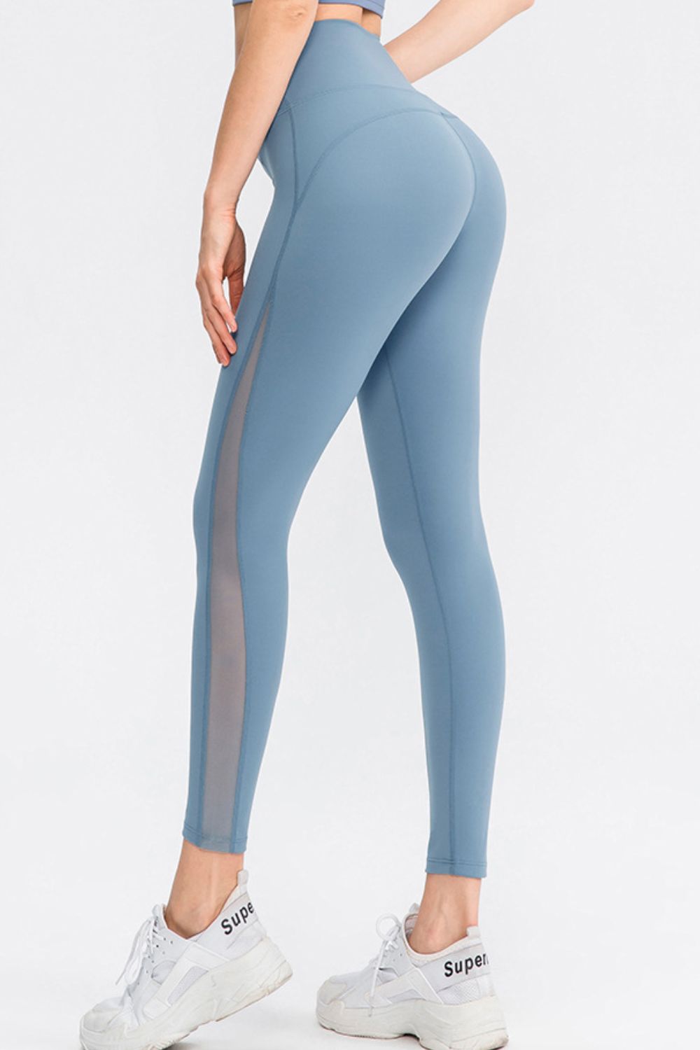 Evolve Essential High-Rise Wide Waistband Leggings - Deep Teal