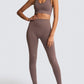 Practice Your Peach Knitted Two-Piece Set- Clear Blue