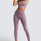 Practice Your Peach Knitted Two-Piece Set- Wine Red