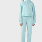 Elevate Lounge High-Rise Fleece Straight Leg Sweats - Teal