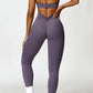 Ruched Halter Neck Bra and Pocketed Leggings Active Set