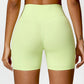 High Waist Active Shorts