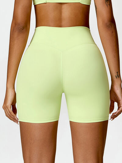 High Waist Active Shorts