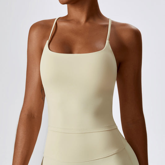 The Beauty Active Tank-Green