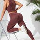 Ribbed Tank and Active Leggings Set