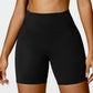 High Waist Active Shorts