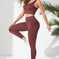 Ribbed Tank and Active Leggings Set