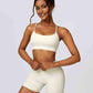 Sport Bra and Wide Waistband Shorts Set