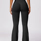 Wide Waistband High Waist Bootcut Pants