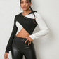 Frontrunner Asymmetry Hoodie Crop