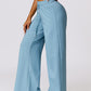 Drawstring High Waist Active Pants