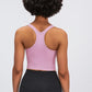 The Sky's The Limit Racer Back Top - Blush Pink