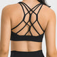 Crisscross Back Sports Bra