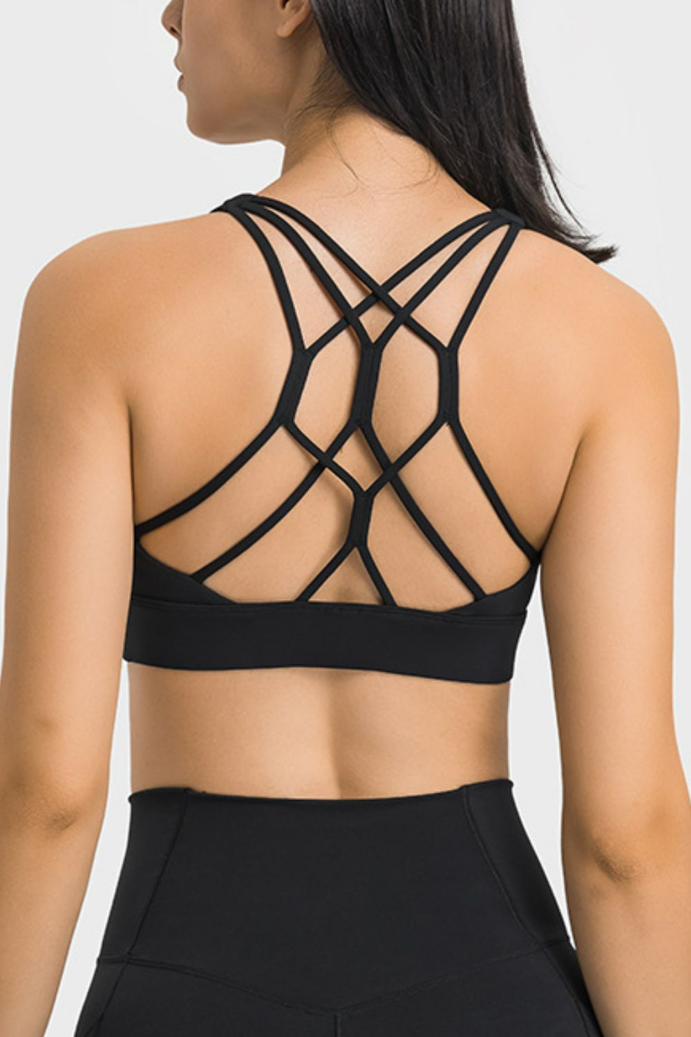 Crisscross Back Sports Bra