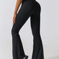 Flare Leg Active Pants with Pockets