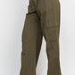 Essence Wide Leg Cargo Pant - Olive