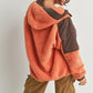 Harmony Hues Hooded Fleece Sweater