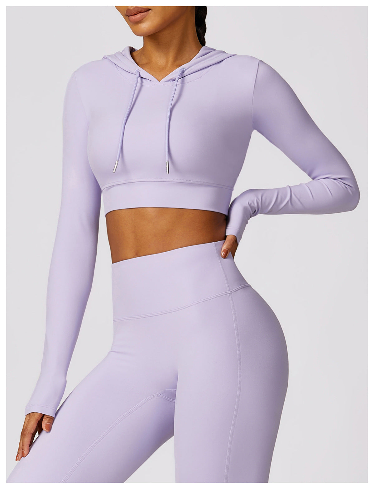 Its Novu Hooded Cropped Top