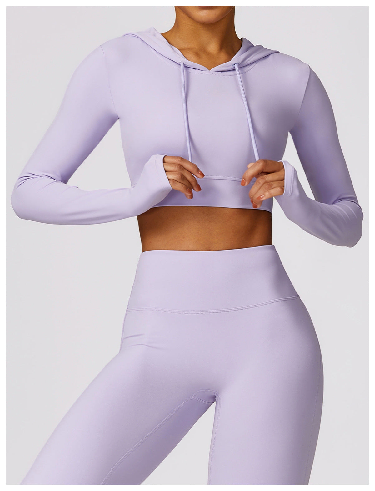 Its Novu Hooded Cropped Top