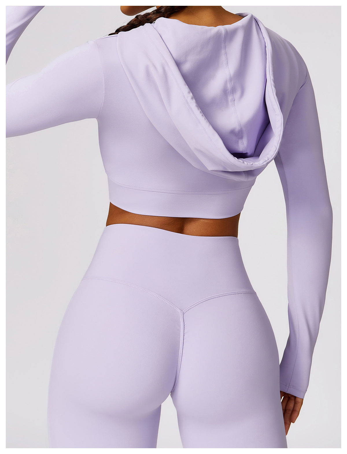 Its Novu Hooded Cropped Top